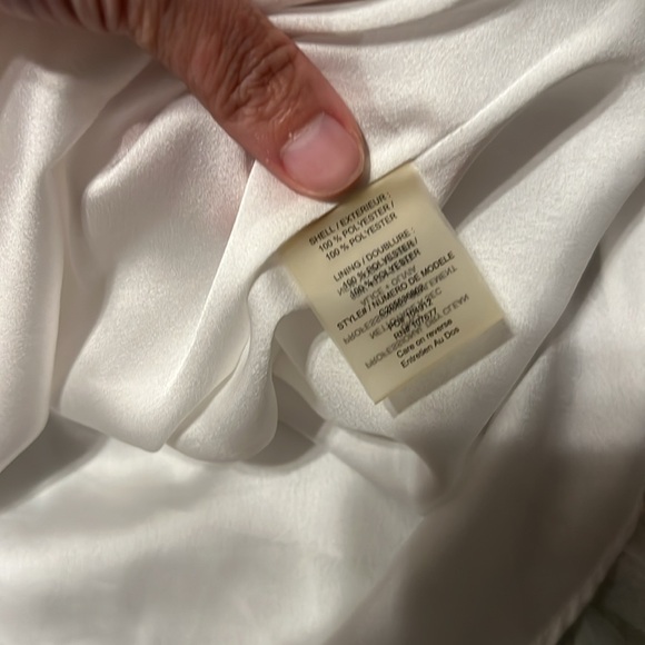 Alice & Olivia Adalyn Keyhole Dress Color:Brush Stroke Size XS - Picture 7 of 7